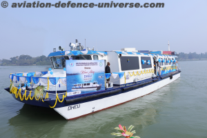Garden Reach Shipbuilders and Engineers (GRSE) delivered its first-of-its-kind green platform to the Government of West Bengal