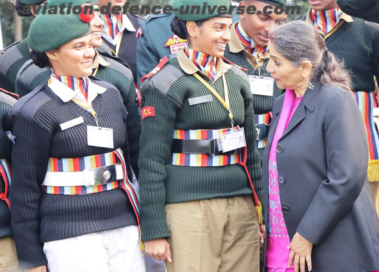 General Upendra Dwivedi, Chief of the Army Staff (COAS), and Mrs Sunita Dwivedi, President of the Army Wives Welfare Association (AWWA)
