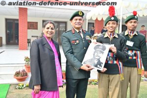 General Upendra Dwivedi, Chief of the Army Staff (COAS), and Mrs Sunita Dwivedi, President of the Army Wives Welfare Association (AWWA)