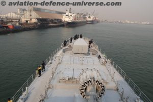 INS Tushil has arrived at Lagos