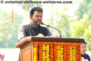 Minister of Civil Aviation Ram Mohan Naidu