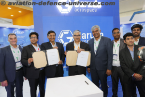 Tata Elxsi & Garuda Aerospace signed an MoU at Aero India 2025