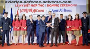 Vietjet partners with OpenAirlines 
