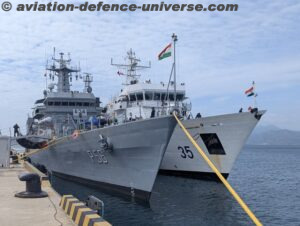 First Training Squadron Of Indian Navy Arrived At Cam Ranh Bay, Vietnam