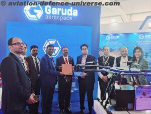 Garuda Aerospace and HFCL signed an MoU at Aero India 2025 