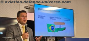 President and CEO Bosco da Costa Jr., Head of Defence for Embraer, 