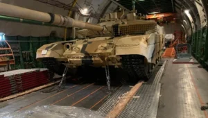 T-90MS tank designed and manufactured by Uralvagonzavod