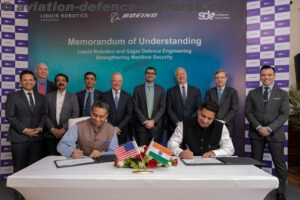 Liquid Robotics and Sagar Defence Engineering Sign MoU to Strengthen Maritime Security