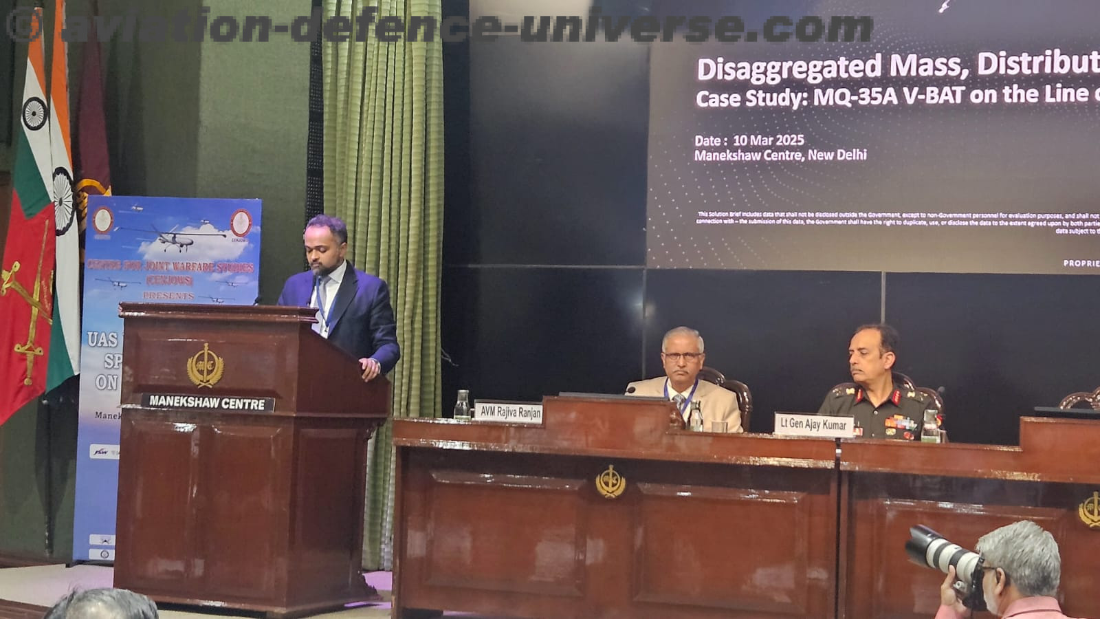 CENJOWS Hosts Seminar on UAS Warfare with Special Focus on Counter-UAS