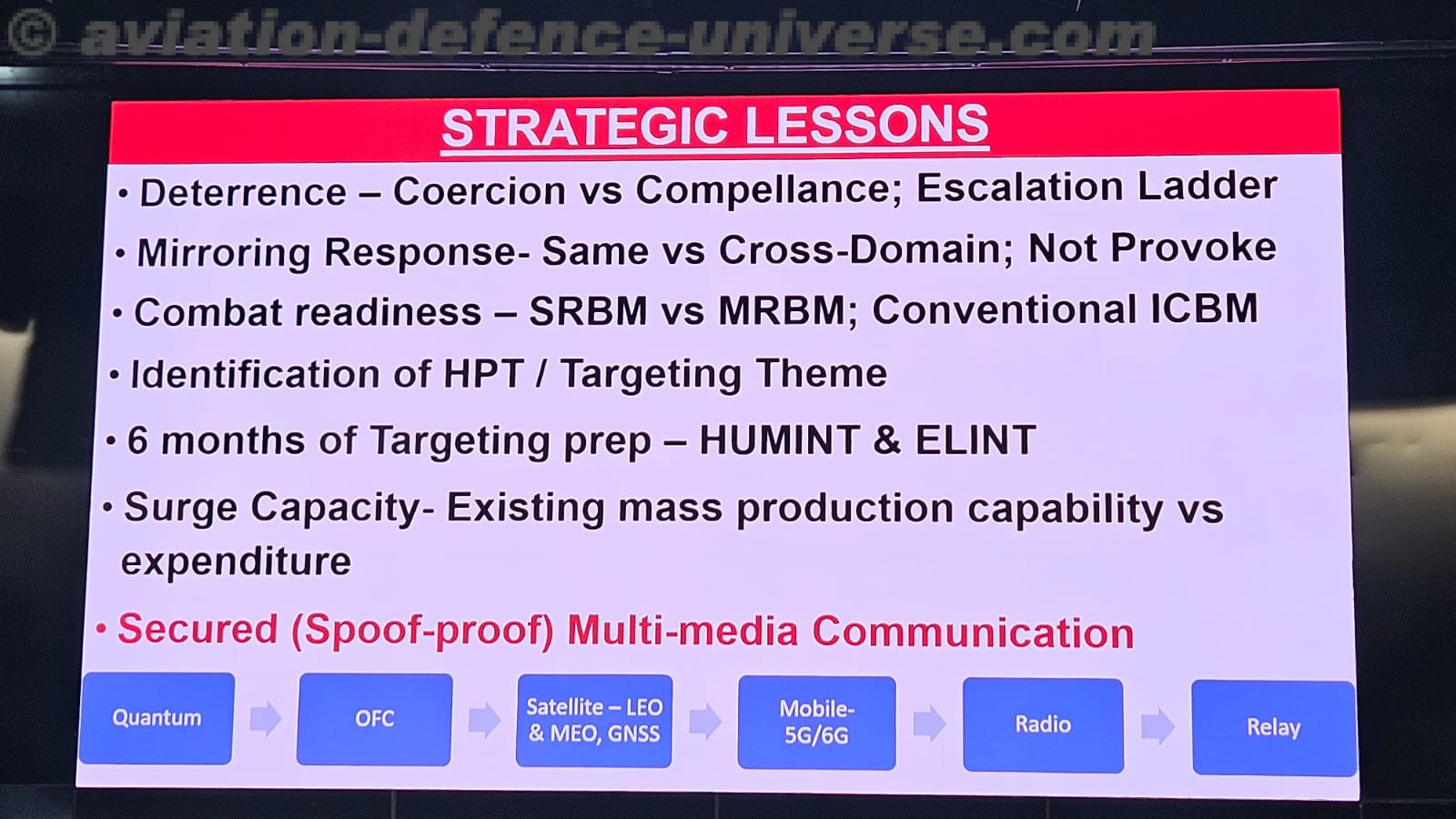 CENJOWS Hosts Seminar on UAS Warfare with Special Focus on Counter-UAS