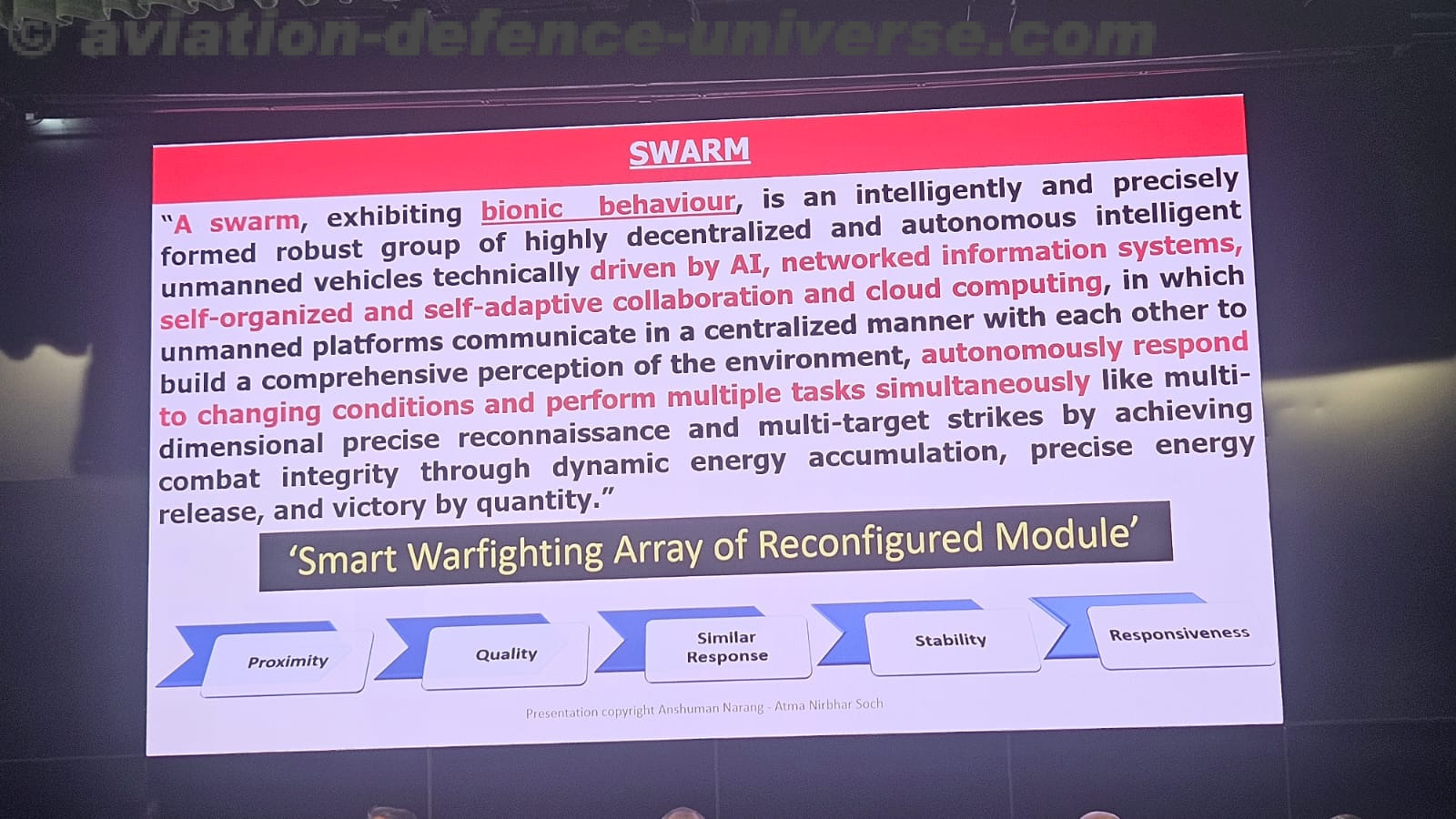 CENJOWS Hosts Seminar on UAS Warfare with Special Focus on Counter-UAS