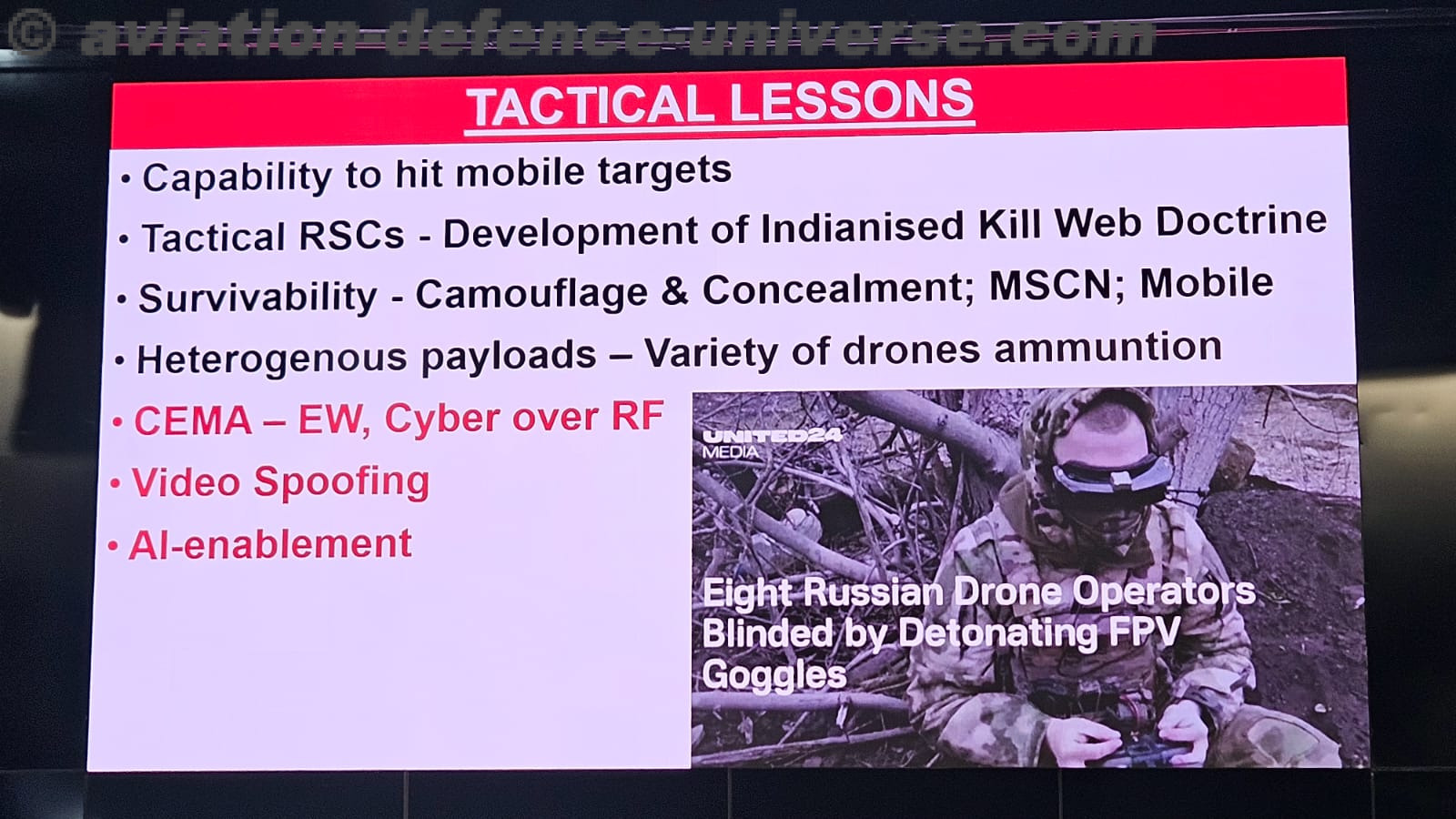 CENJOWS Hosts Seminar on UAS Warfare with Special Focus on Counter-UAS