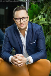 Donatas Dockus as the CEO of Wright International. Dockus