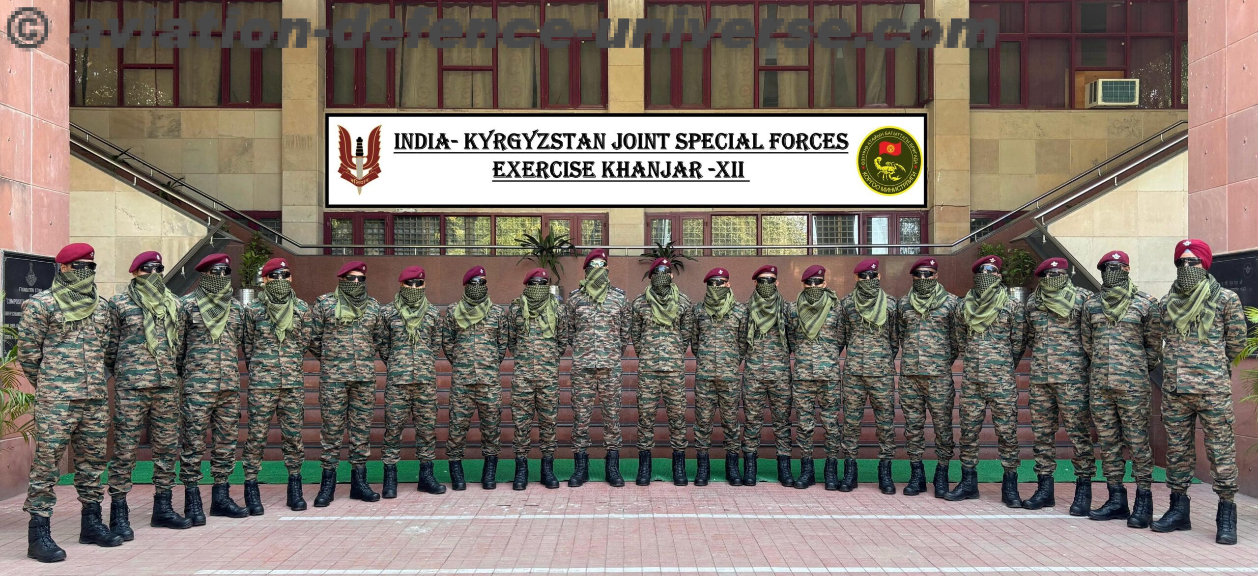 Indian Army Sets Off for Khanjar-XII Special Forces Exercise in Kyrgyzstan