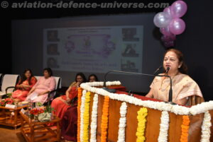 Kanchan Gadkari addressed the audience