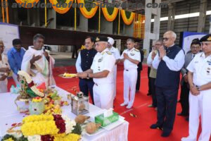 Keel Laying Of Second Fleet Support Ship For Indian Navy