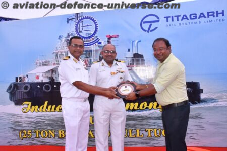 Induction of fourth 25T bollard pull tug Yuvan (Yard 338)