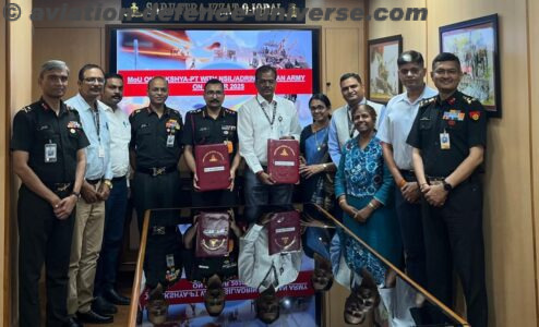 MoU between Indian Army and ADRIN on LAKSHYA-PT