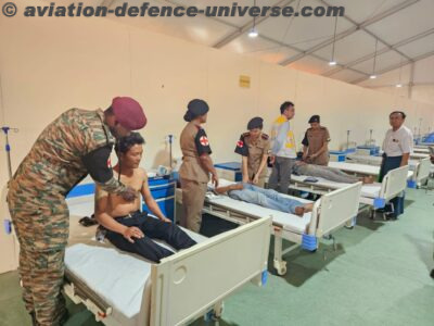 Indian Army Field Hospital in Mandalay Provides Critical Medical Aid