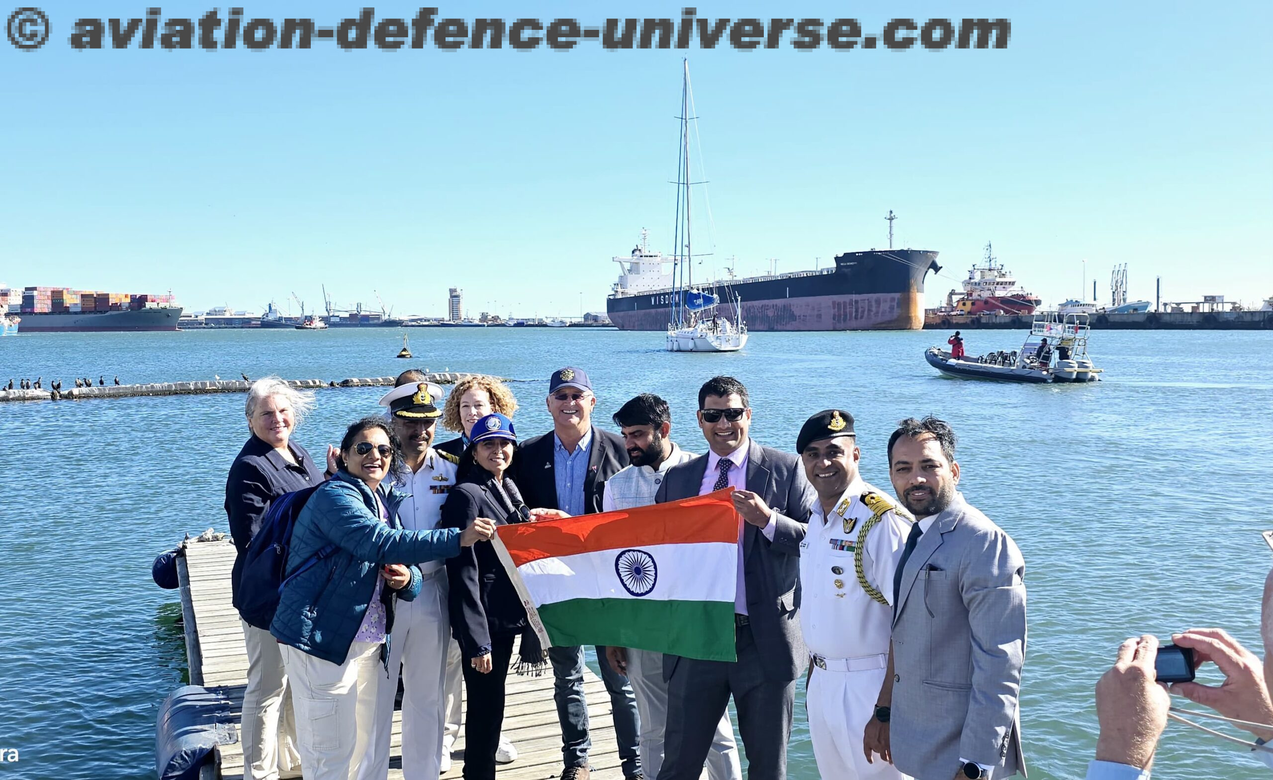 Women-Led INSV Tarini Embarks on Final Leg from Cape Town to Goa