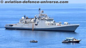 Indian Navy’s INS Tarkash Intercepts 2,500 Kg of Narcotics at Sea