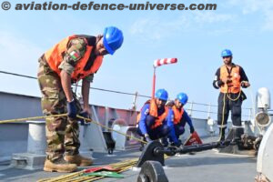 Harbour And Sea Training Phase Of International Crew Of IOS Sagar