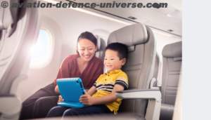 People in flight