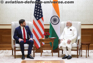 PM at delegation talks with the Vice President of the United States, Mr. JD Vance, in New Delhi on April 21, 2025.