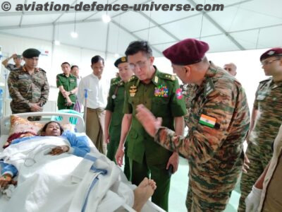 Indian Army Field Hospital in Mandalay Provides Critical Medical Aid