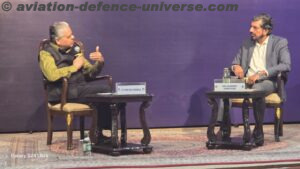 Lt Gen Raj Shukla (Retd) and Sandeep Unnithan, renowned defence author and journalist