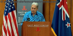 New Zealand (Aotearoa) Deputy Prime Minister and Minister of Foreign Affairs Winston Peters