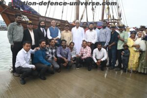 Traditionally Built ‘Ancient Stitched Ship’ Inducted
