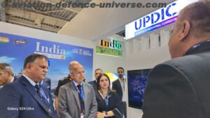 Indian Pavilion Inaugurated by Ambassador at DEFEA 2025