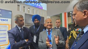 Indian Pavilion Inaugurated by Ambassador at DEFEA 2025