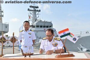 Vice Admiral V Srinivas, Flag Officer Commanding-in-Chief, Southern Naval Command 
