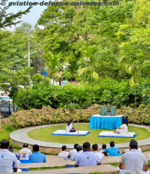 HQ MC, IAF Celebrated The 11th Yogaday 