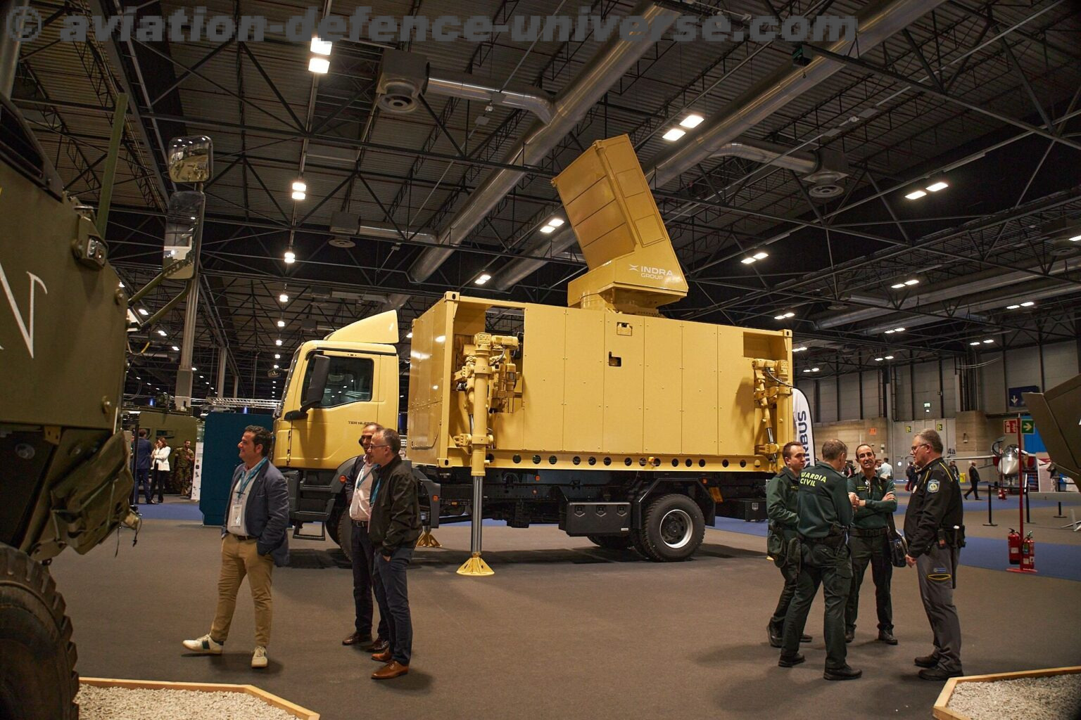 Indra group showcases command and control systems, radars, telescopes ...