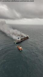 High-Risk Operation to Stabilise Fire-Hit Singaporean Vessel Off Kochi