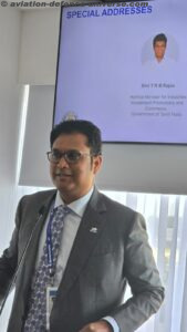  Dr. T.R.B. Rajaa, Tamil Nadu’s Minister for Industries, Investment Promotion and Commerce