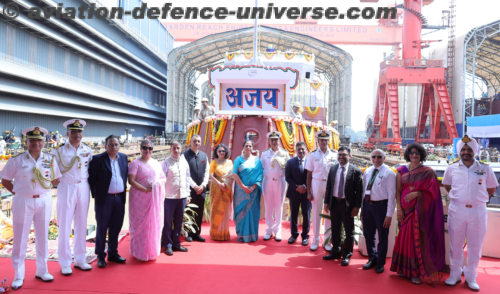 GRSE Rolls Out Final ASW SWC ‘Ajay’