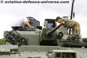 Lockheed Martin’s first Ampthill made turret on display