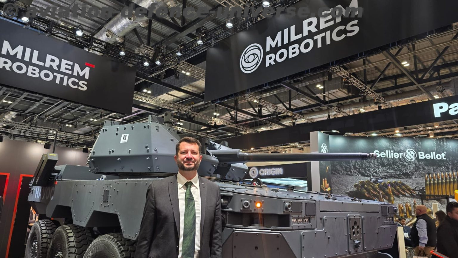 Millrem Robotics Milrem Robotics Expands Global Reach with Havoc and Themis