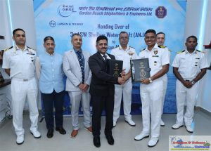  GRSE Delivers ASW SWC Anjadip