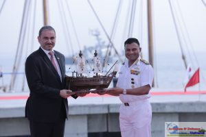 Commander Vikas Sheoran  and Y Hemant Kumar