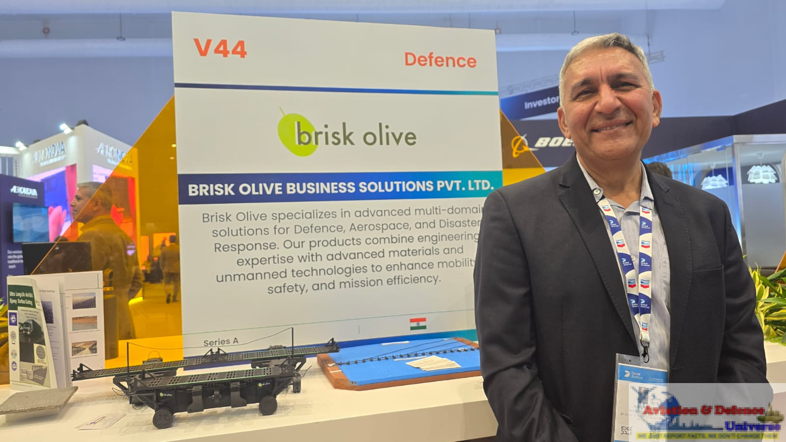 Sunil Prem CEO of brisk olive