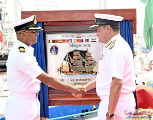 Indian navy’s sudarshini sets sail for lokayan 26