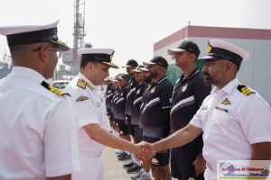 Indian navy’s sudarshini sets sail for lokayan 26