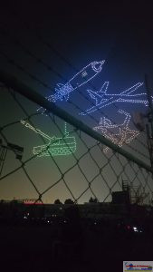 Indian Army Drone Show Sawai Mansingh Stadium of Jaipur 