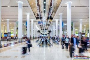 highest annual international traffic 