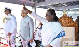 The President of India Droupadi Murmu